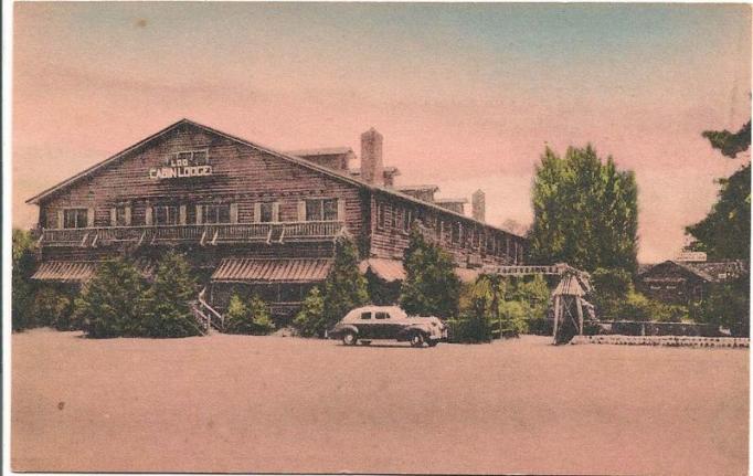 Medford Lakes - Log Cabin Hotel - 1930s-40s