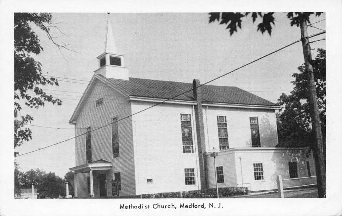 Medford - Methodist Church - older view of the old church