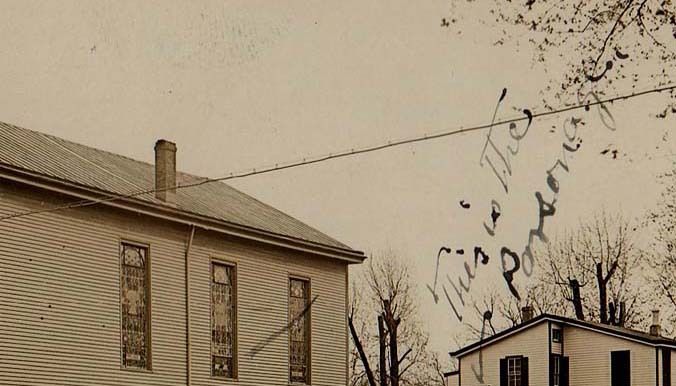 Medford - Methodist Episcopal Church and Parsonage - Postmarked 1912 - BB