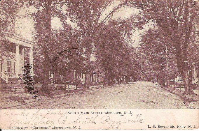 Medford - View of South Main Street - 1907