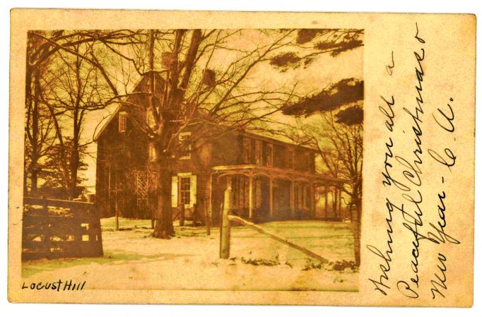 Moorestown - Locust Hill Farmhouse - Moorestown-Masonville Rd - 1908