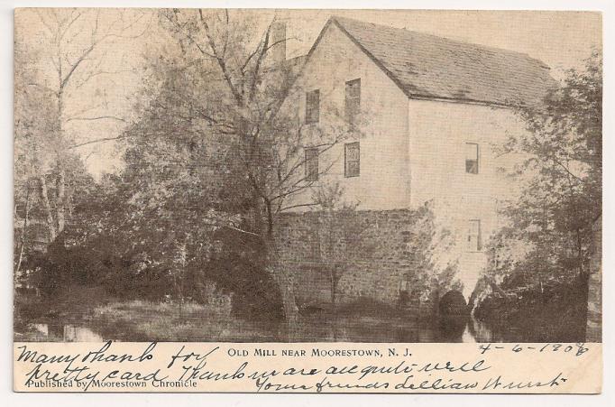 Moorestown - The Old Mill - c 1910