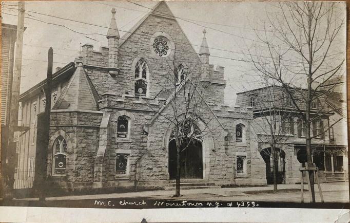 Moorestown - View of the Methodist Episcopal Church - 1909