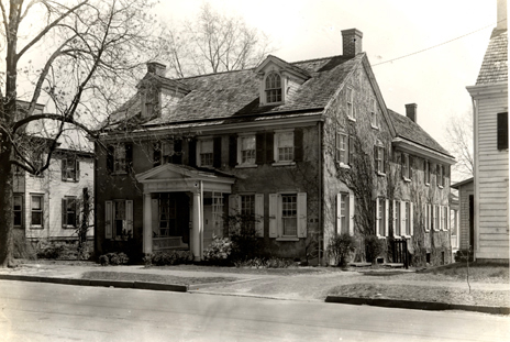 mrstwnDr. Samuel Haines Residence, East Main Street, Moorestown, ca. 1750nja