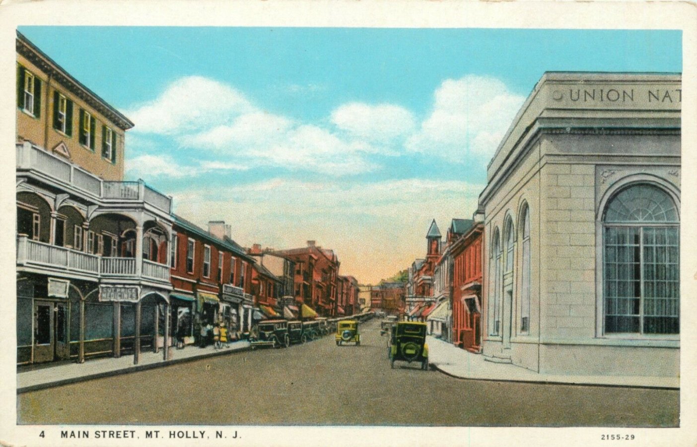 Mount Holly - Main Street view | Mount Holly | Old Pictures of ...