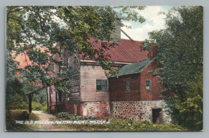 Mount Holly - Old Mill - c 1910