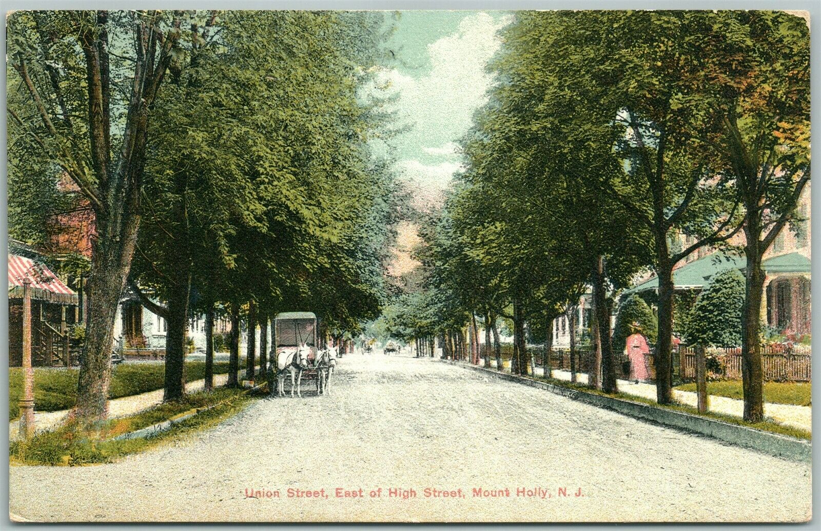 Mount Holly - Union Street - c 1910