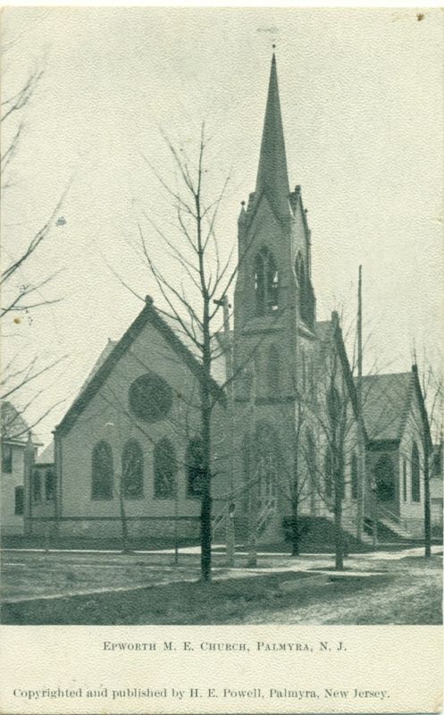 Palmyra - Another view of the Epworth Methodist Episcopal Church - around 1910 copy