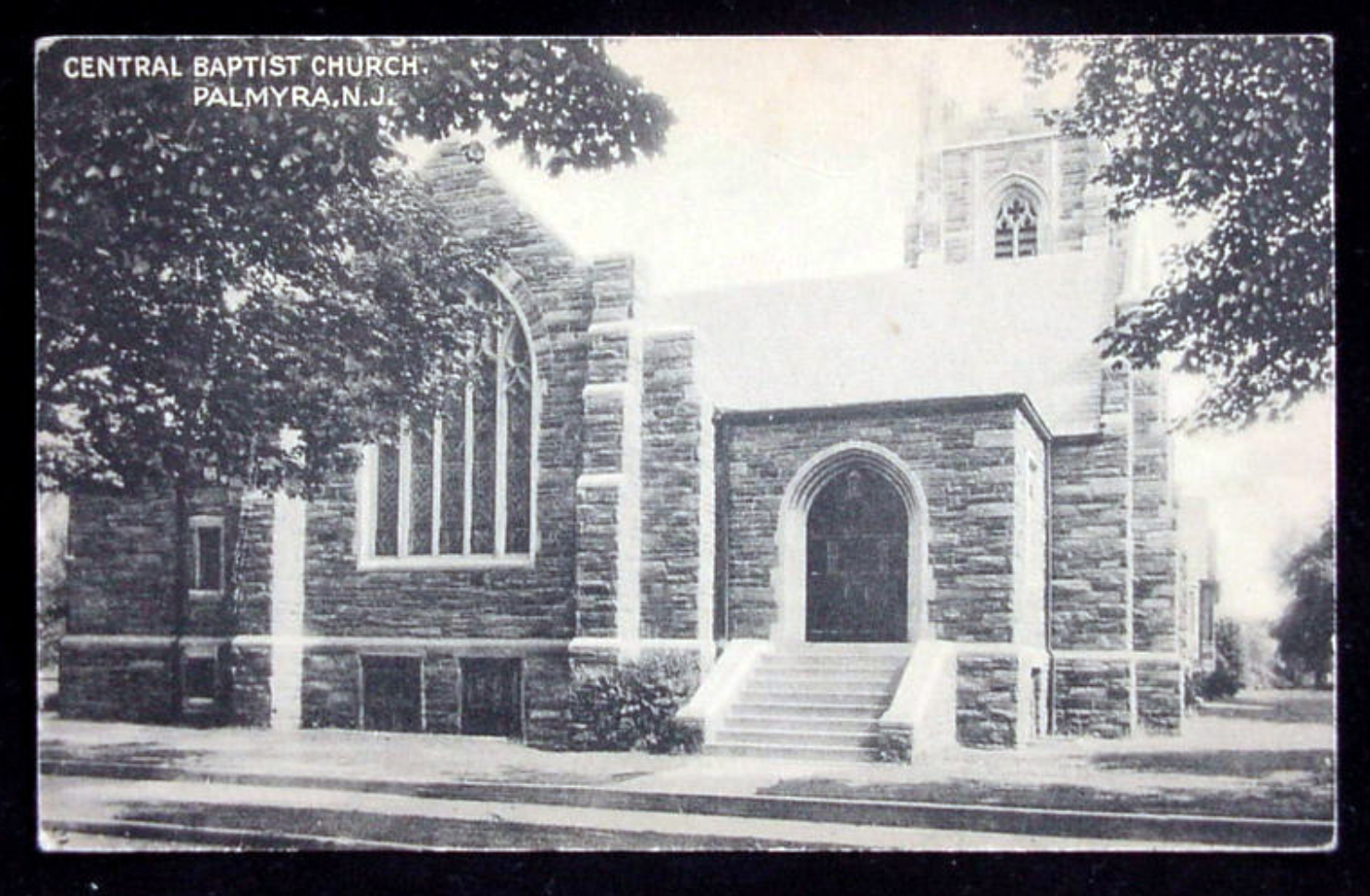 Palmyra - Central Baptis Church - c 1930 - b