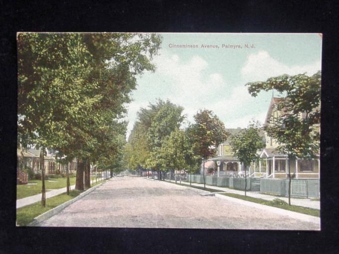 Palmyra - Homes on Cinnamibsen Avenue - 1910