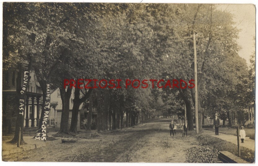 Rancocas - Main Street looking East - c 1910 | Rancocas | Old Pictures ...