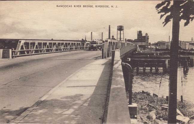 RIVERSIDE RANCOCAS RIVER BRIDGE 