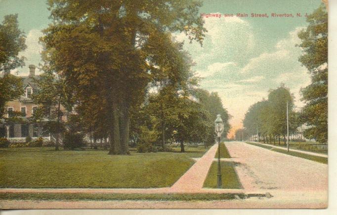 Riverton - Highway and Main Street - 1907