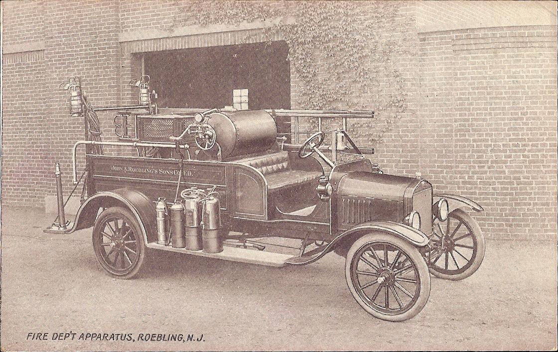 Roebling - Fire Department - Fire truck - 1910s