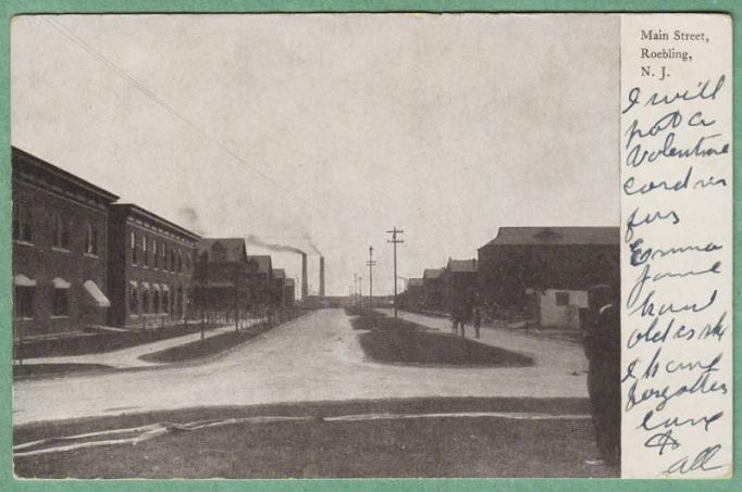 Roebling - Main Street - 1909
