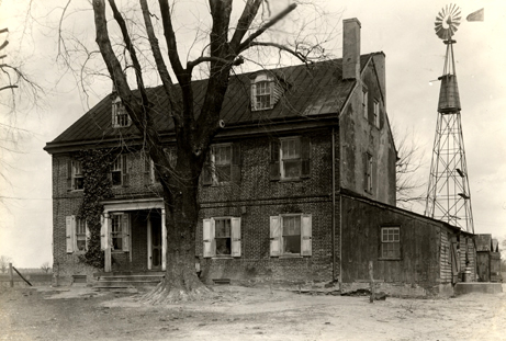 98. Gleason Farmhouse (possibly built by Budd family), west side of Buddtown-Birmingham Road, Southampton Twp., date unknown