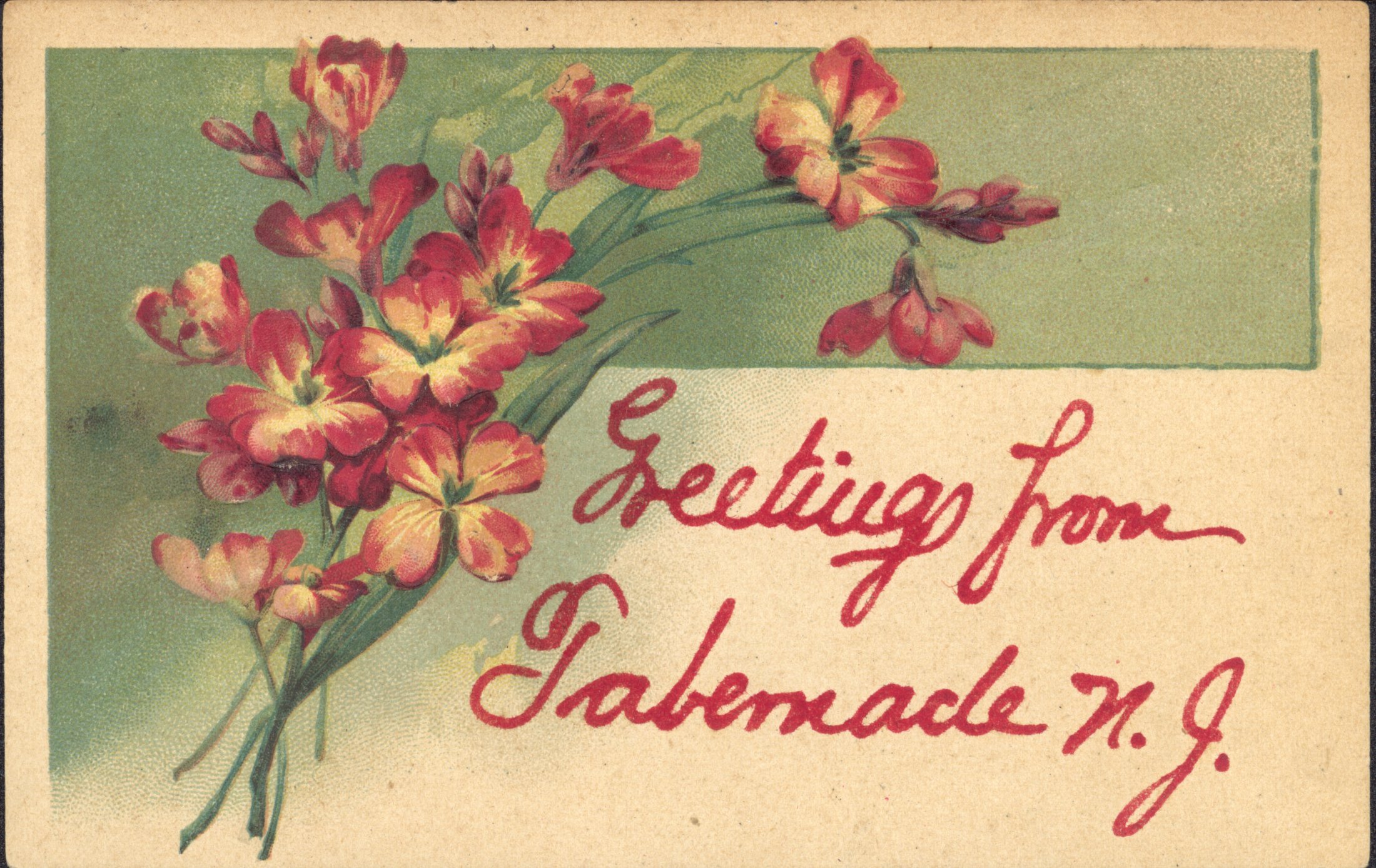 Tabernacle - Greetings from Tabernacle-2 - undated - RW