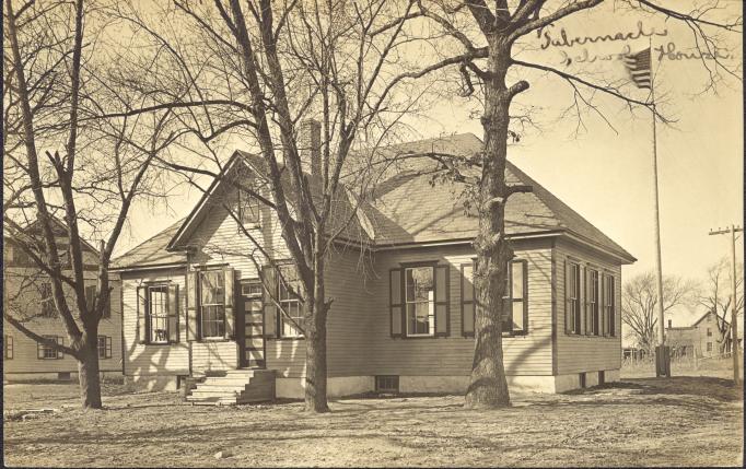 Tabernacle - Tabernacle Schoolhouse - c 1910 - RW