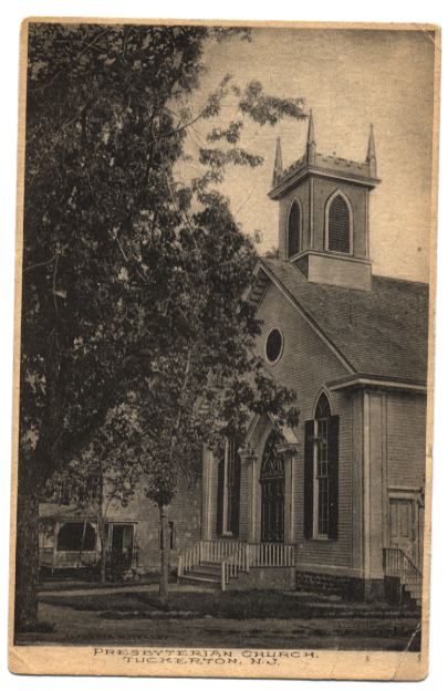 Tuckerton - A view of the Presbyterian Church - 1900s