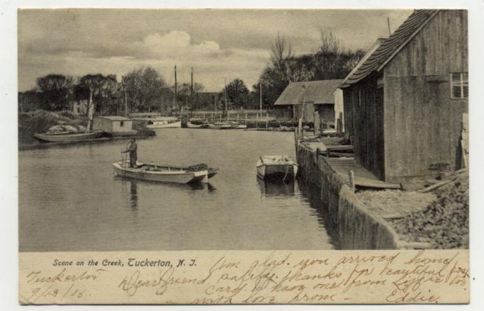 Tuckerton - Waterfront scene - 1903