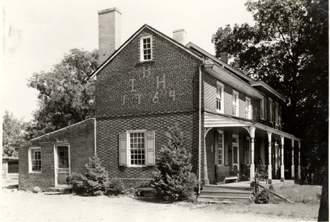 28. Joseph and Hannah Buzby House, near Charleston (Beverly section), Willingboro Twp., 1764 (owned by Joseph Wills, 1939)