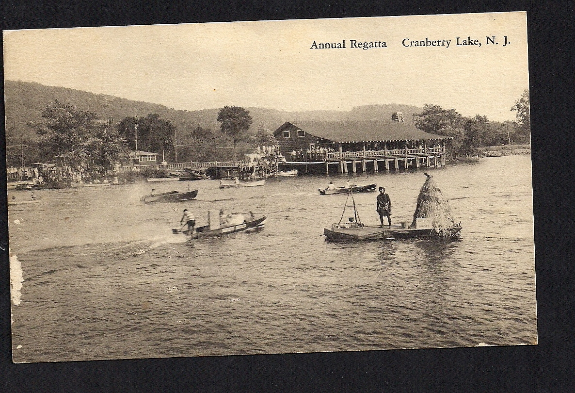 Andover - Cranberry Lake - Annual Regatta - used 1934