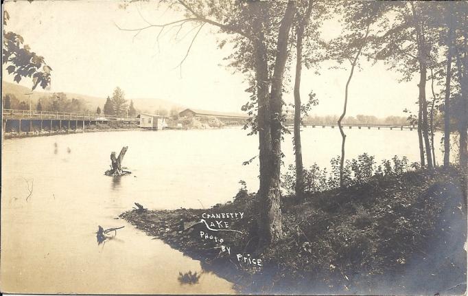 Andover - Cranberry Lake - Lake vista - c 1910