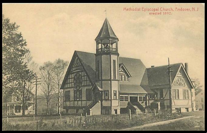 Andover - Methodist Episcopal Church - c 1819