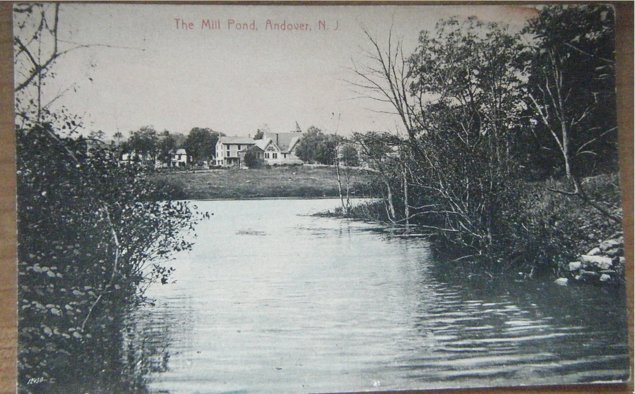 Andover - The Mill Pond - c 1910