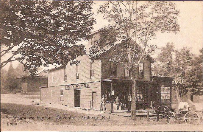 Andover - W R Ayers General Store - c 1910