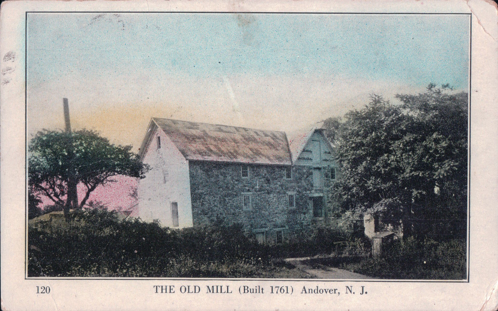 Andover - the old Mill - c 1910