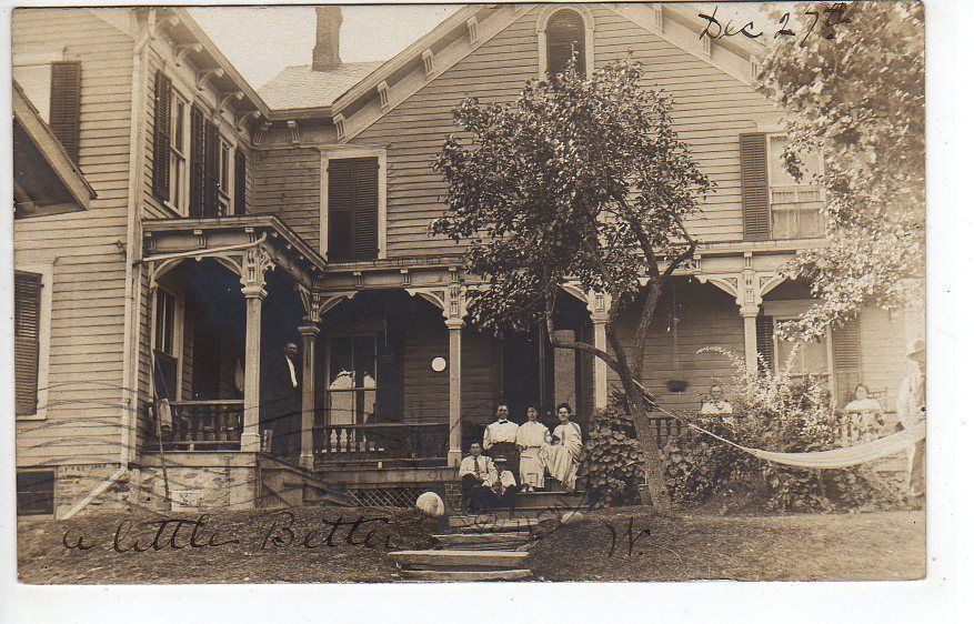Beemerville - House and family - 1907