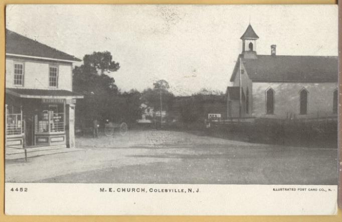 COLESVILLE~STORE & CHURCH~1908