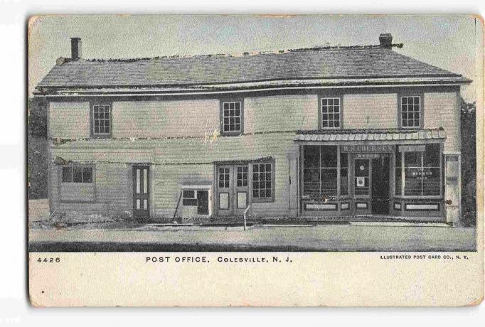 Colesville - Sussex County - Post Office - 1905