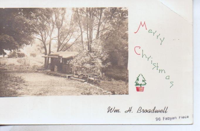 Colesville - W M Broadwells store - He sold postcards here - Broadwell - c 1930