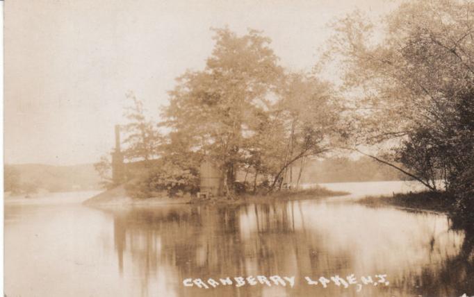 Cranberry Lake - A scenic View - c 1910