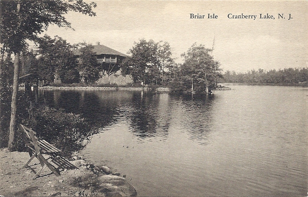 Cranbury Lake - Briar Isle - c 1910