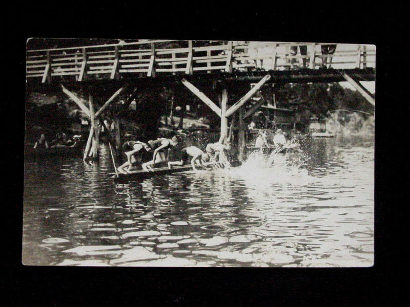 Cranbury Lake - Labor Day Swim Race - 1924