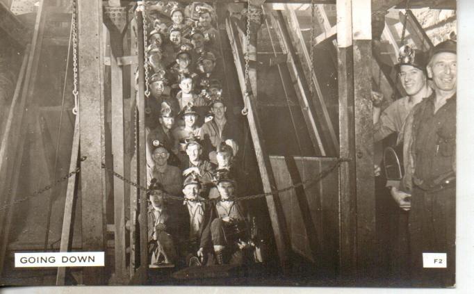 Franklin - Zinc Company Mine - Going down - c 1940