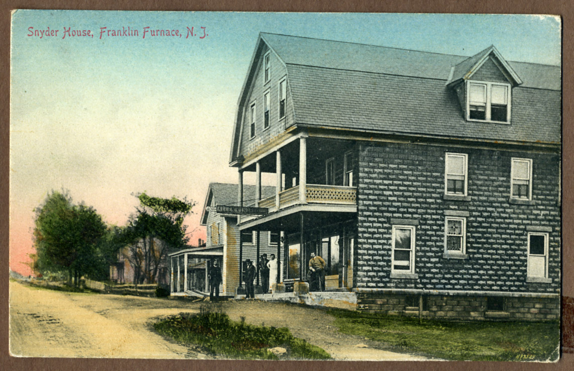 Franklin Furnace - The Snyder House - 1910 copy