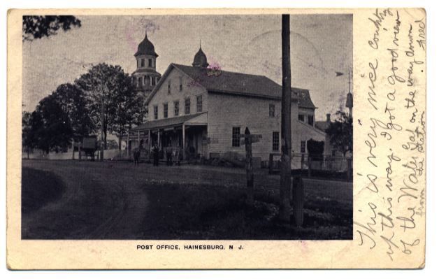 Hainesburg - Post Office and Store - 1911