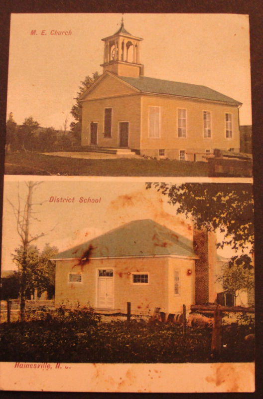Hainesville - District School - c 1910 copy