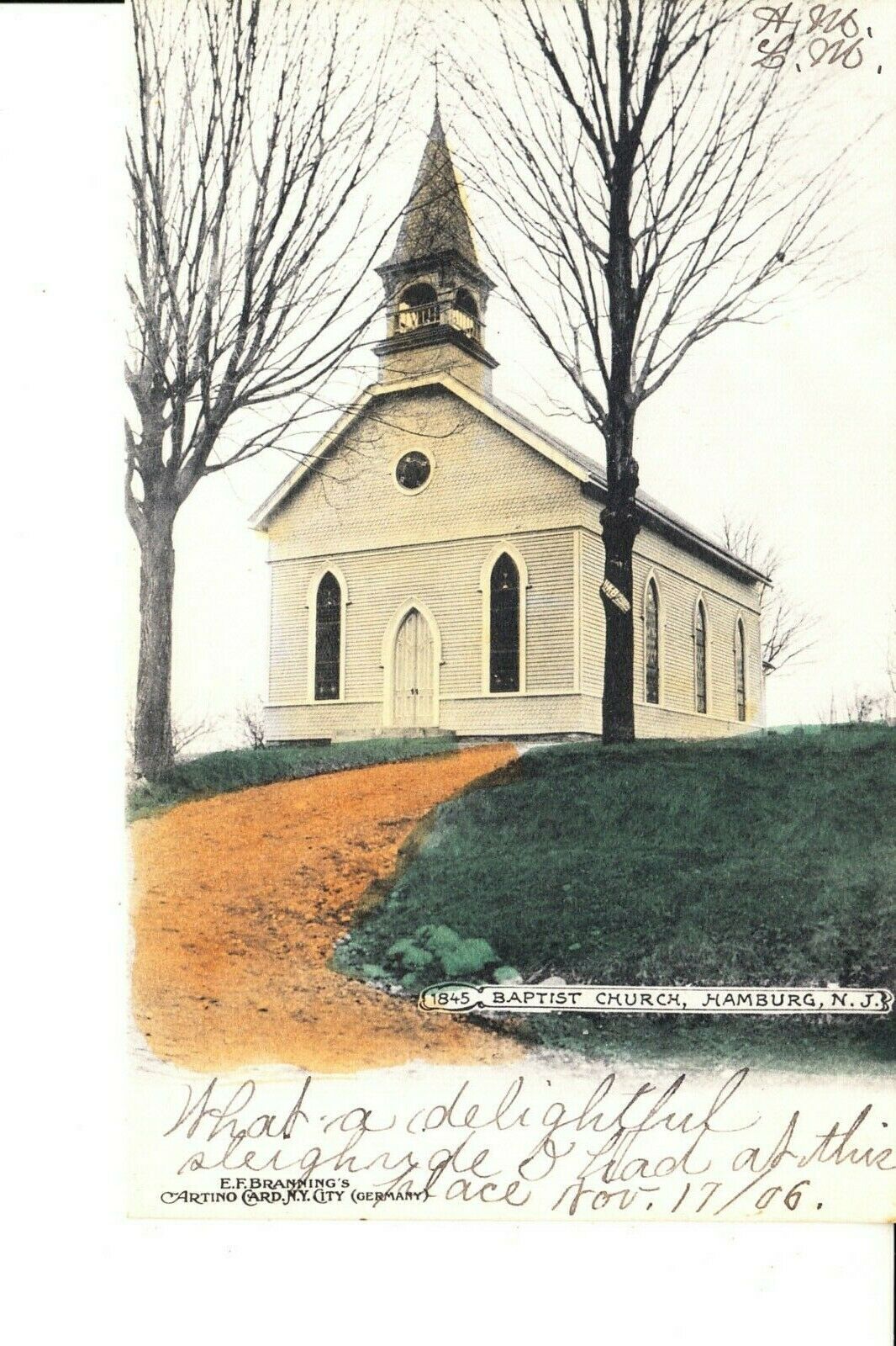 Hamburg - Baptist Church - 1906