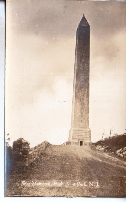 High Point - Summit and Memorial tower - Broadwell - c 1930
