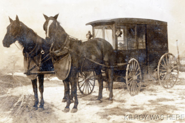 Huntsville - Horsedrawn delivery wagon - 1907