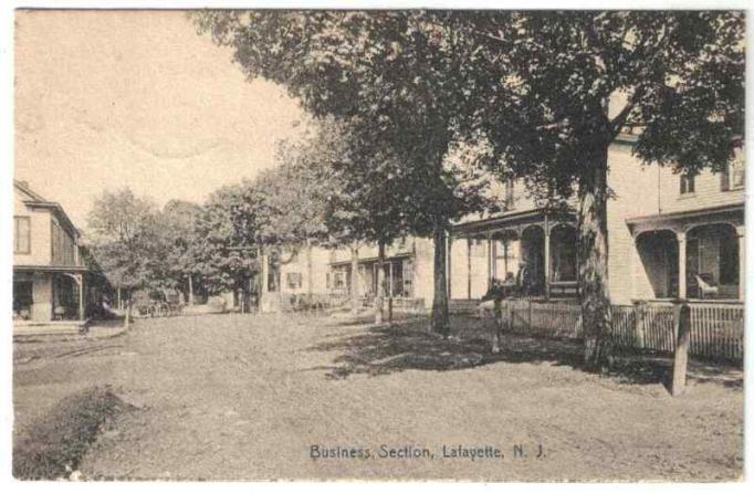 Lafayette - Business District - 1910