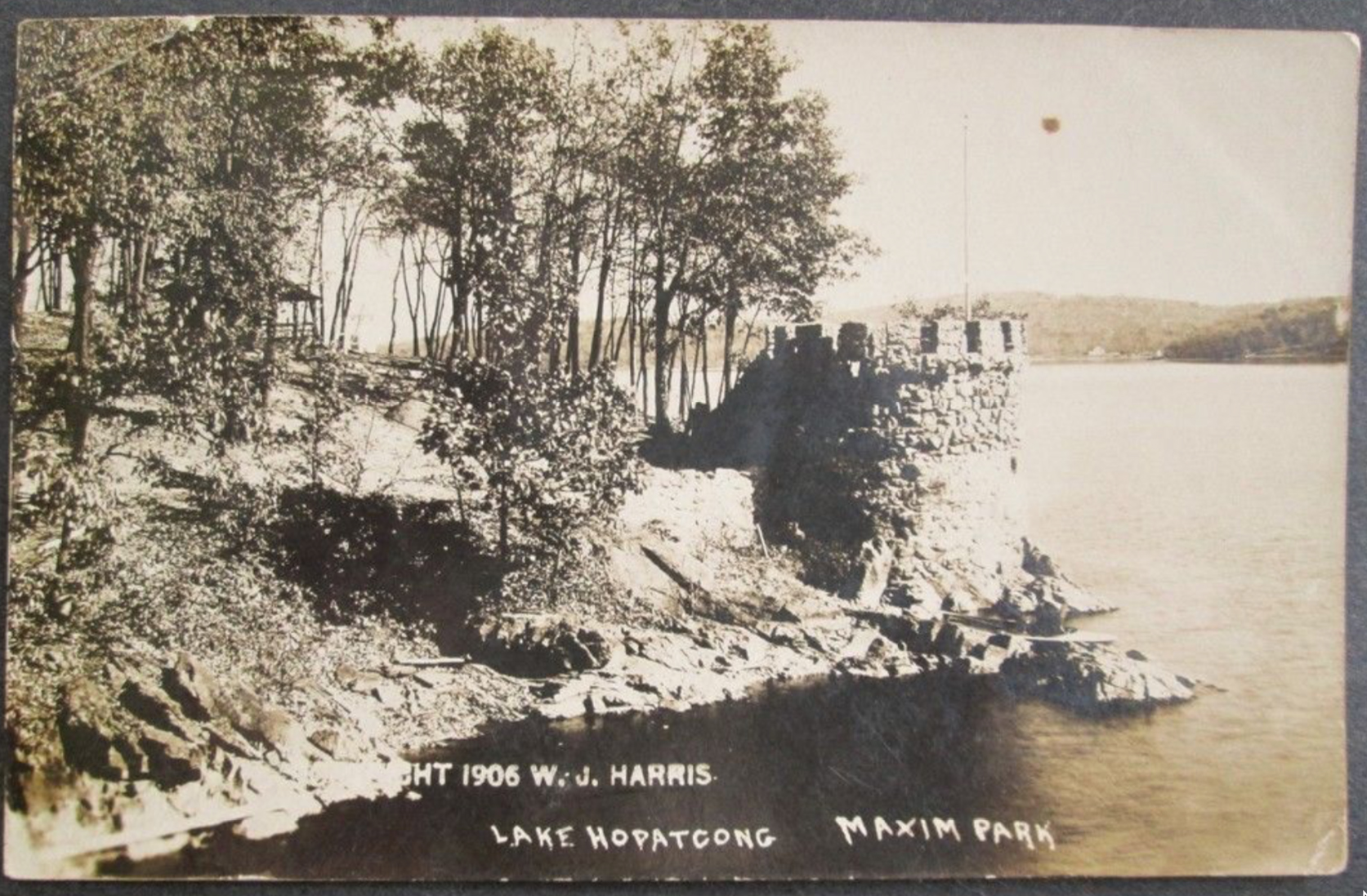 Lake Hopatcong - At Maxim Park - WJ Harris - c 1910