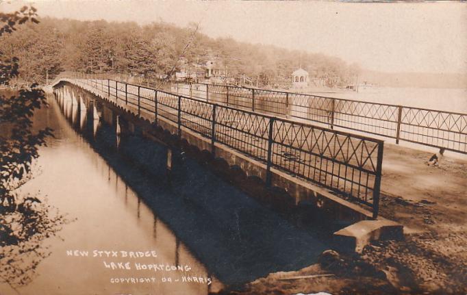 Lake Hopatcong - Bridge over the River Styx - c 1910