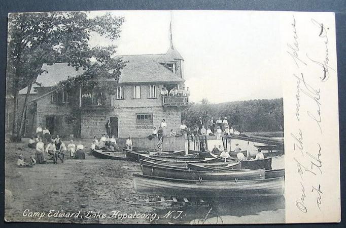 Lake Hopatcong - Camp Edward - 1907