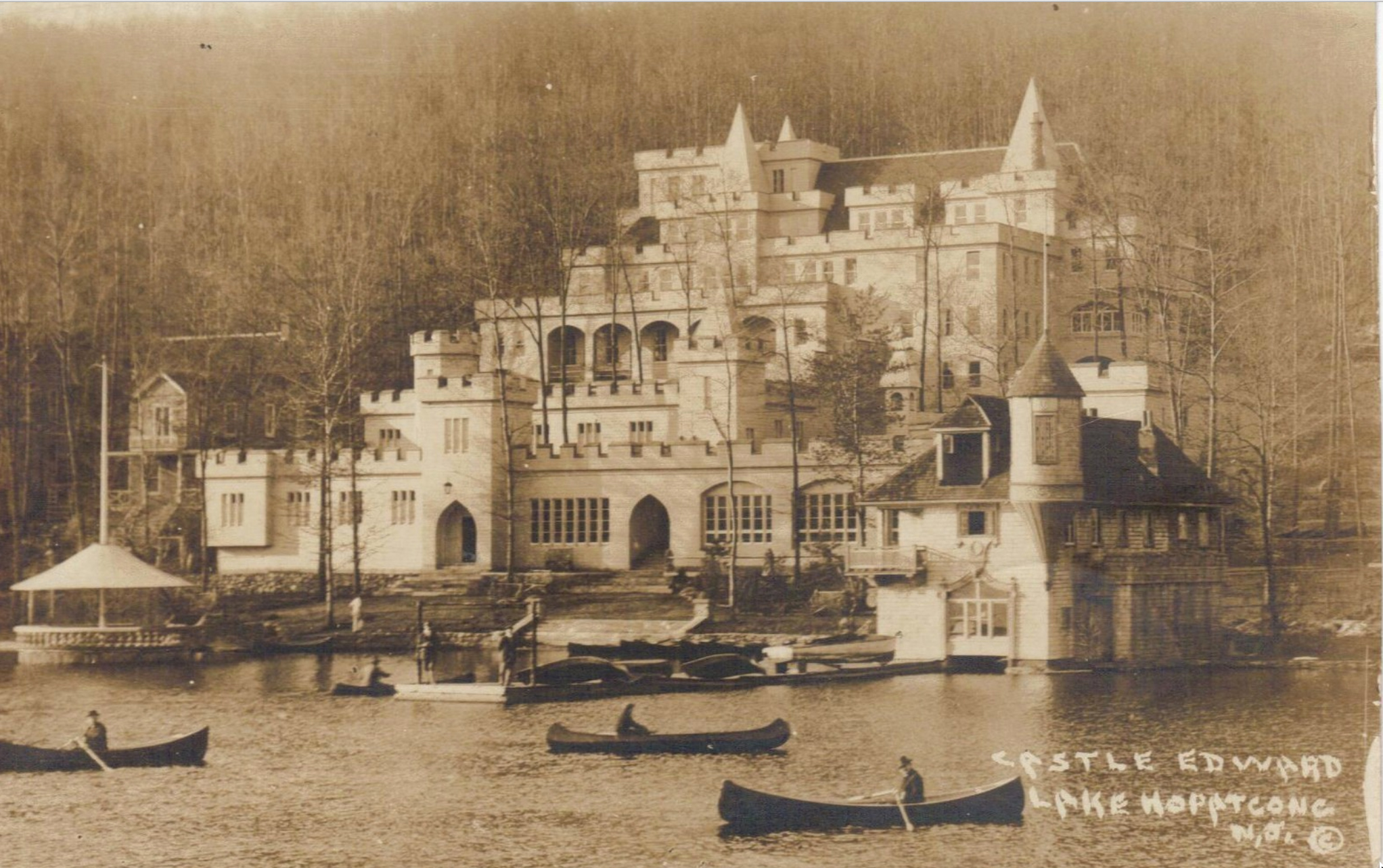 Lake Hopatcong - Castle Edward - c 1910